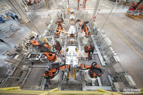 探访宝沃汽车工业40智能工厂重新定义现代化汽车制造流程
